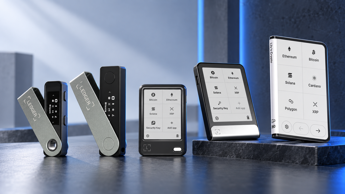Ledger Nano S Plus, Nano X, Nano Gen5, Flex and Stax compared