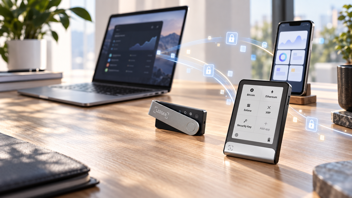 Ledger Sync เชื่อมข้อมูลบัญชีอย่างเป็นส่วนตัวระหว่างคอมพิวเตอร์ โทรศัพท์ และ Ledger