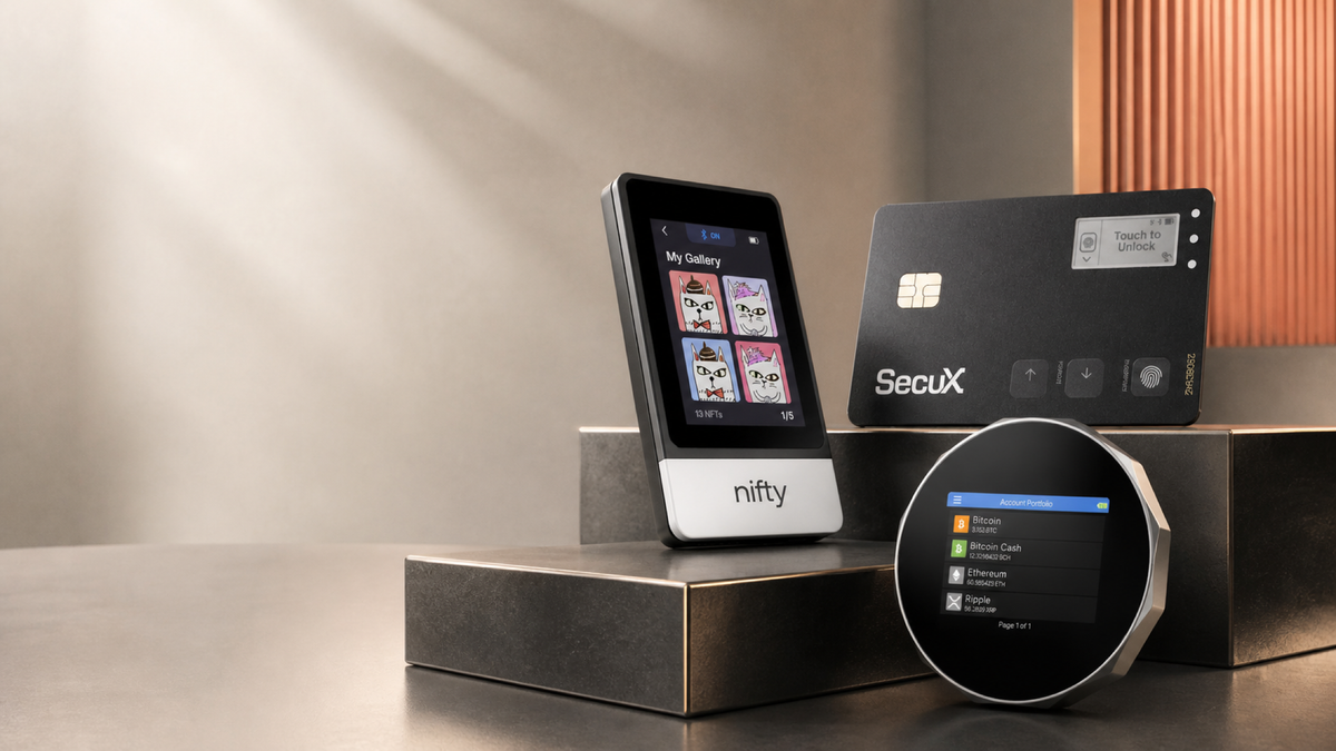 SecuX collection products