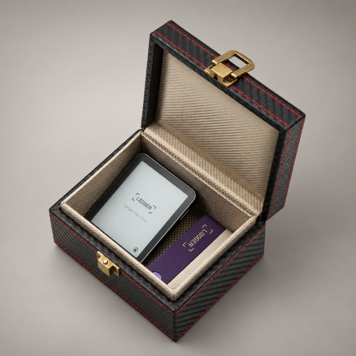 CryptoSafe Vault พร้อมอุปกรณ์ Ledger