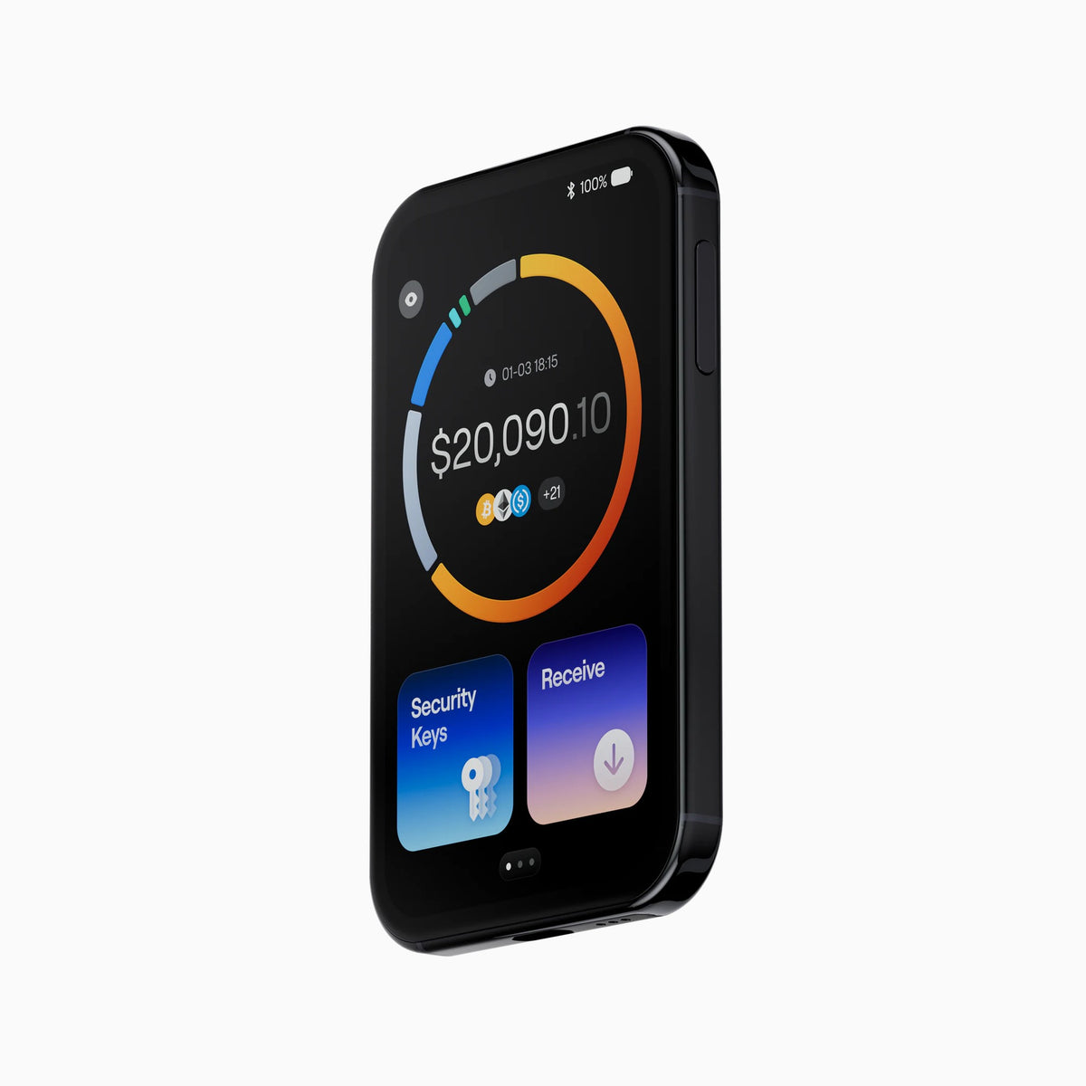 OneKey Pro 2 Graphite Black front view - SIAMBC Thailand