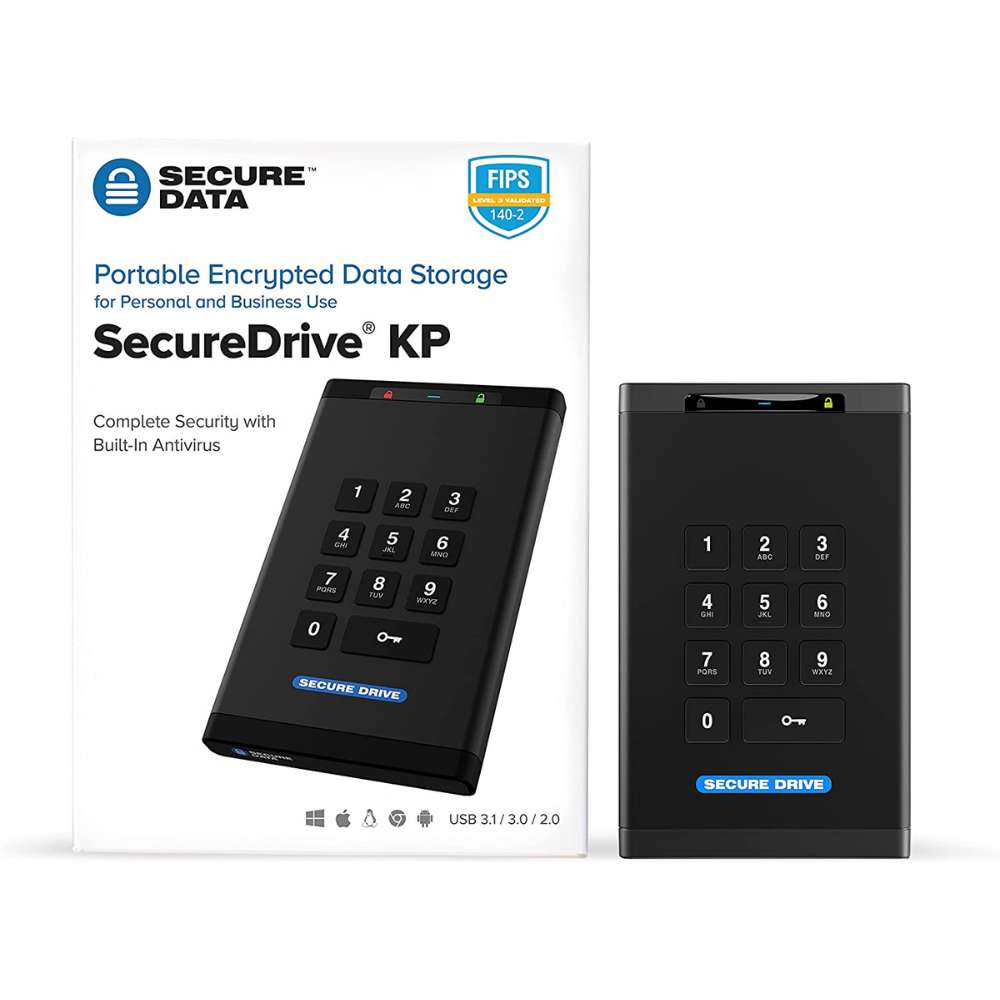 SecureData SecureDrive KP 1TB