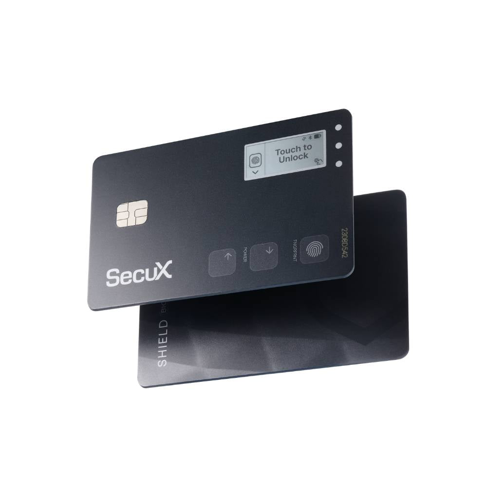 SecuX Shield BIO hardware wallet