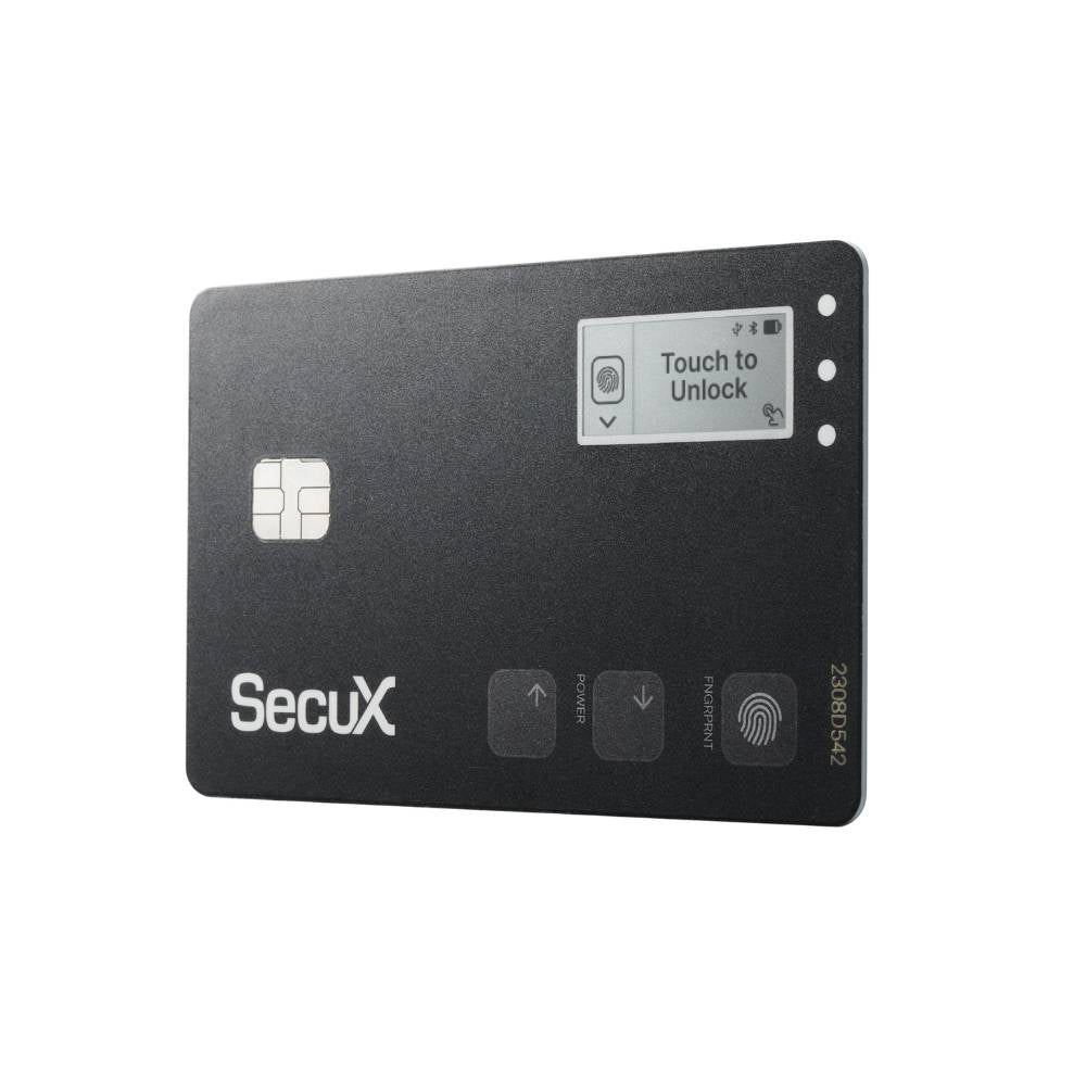 SecuX Shield BIO – view 2