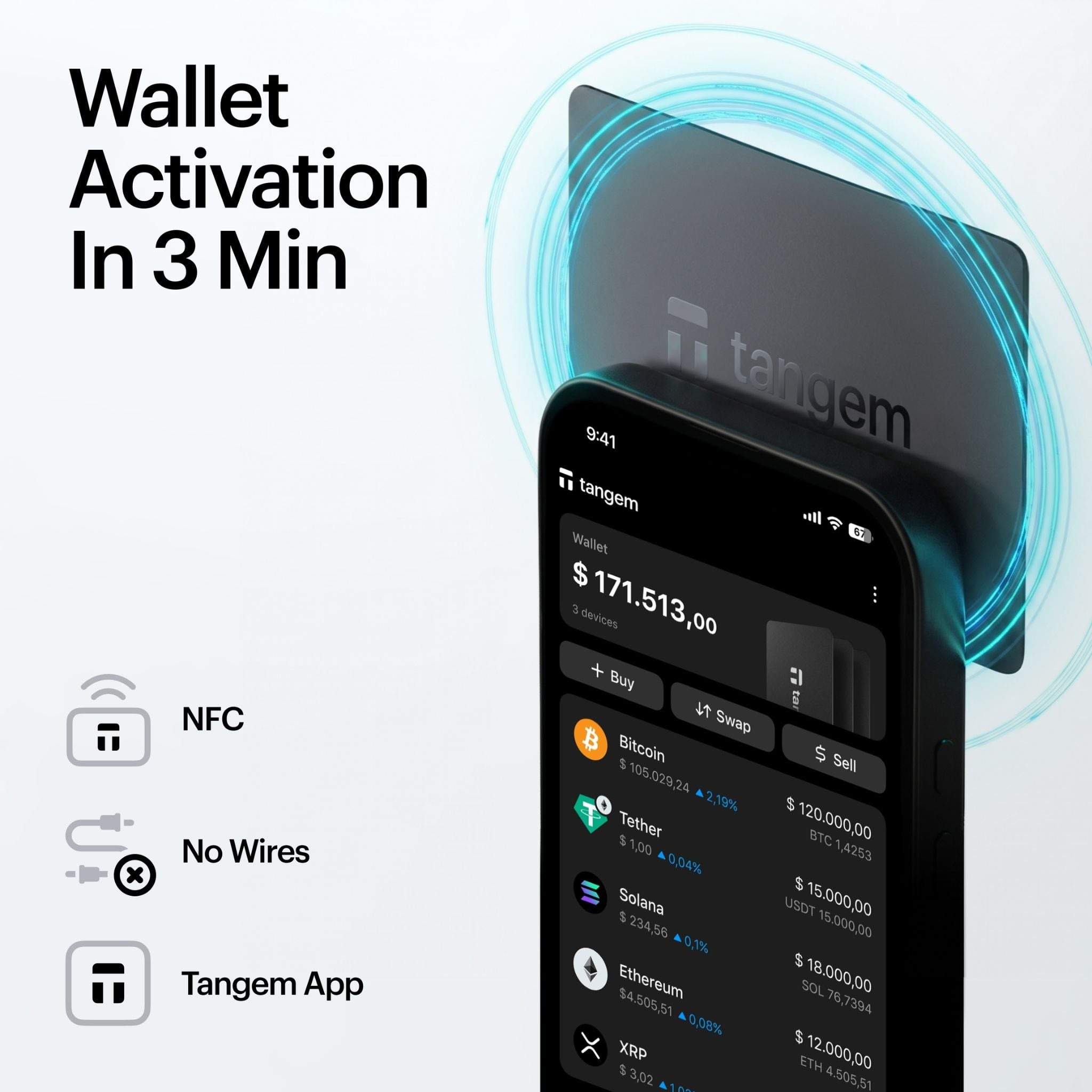 Tangem Wallet 2 Cards Set