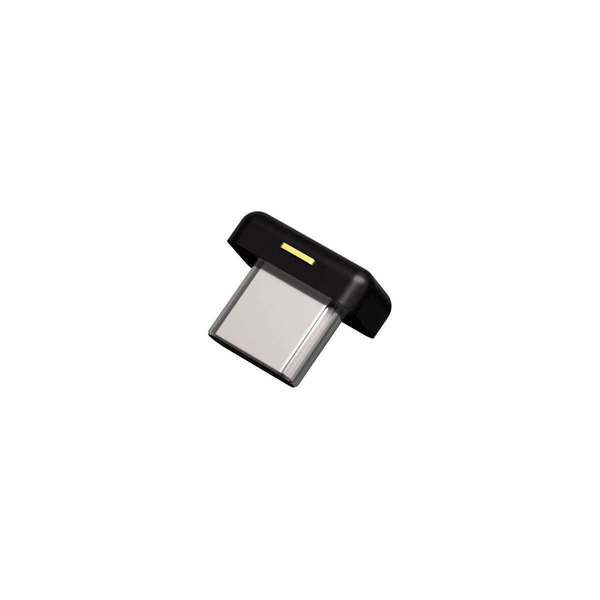 YubiKey 5C Nano FIPS 安全密钥,斜侧视图