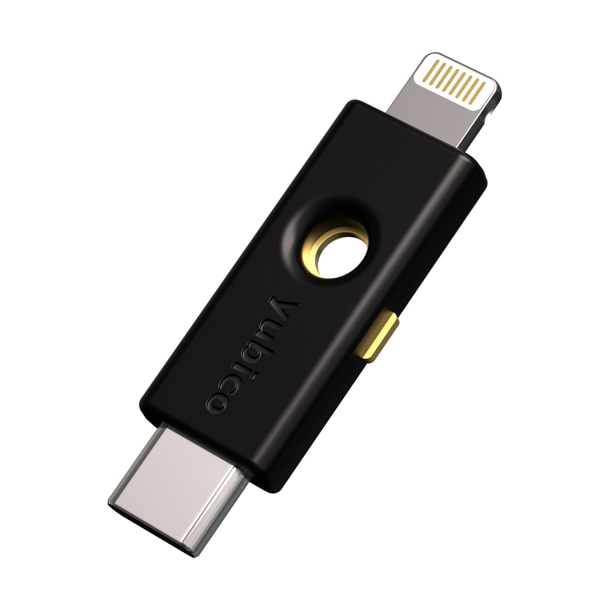 YubiKey 5Ci FIPS กุญแจความปลอดภัย มุมเอียง