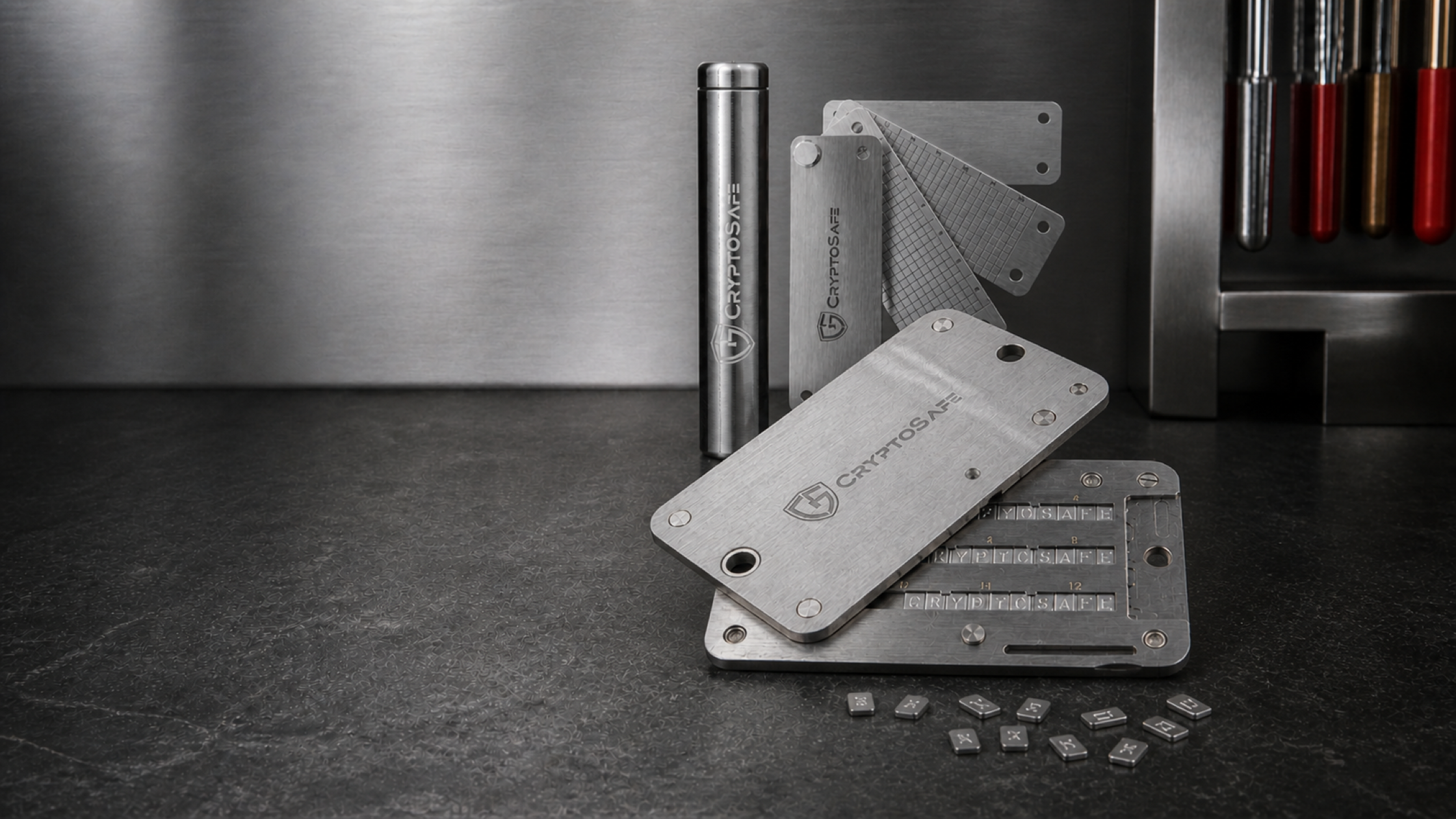 CryptoSafe collection products featuring CryptoSafe Pro
