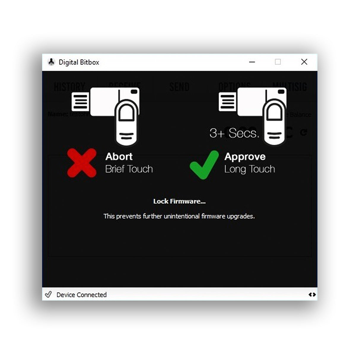 Digital Bitbox hardware wallet