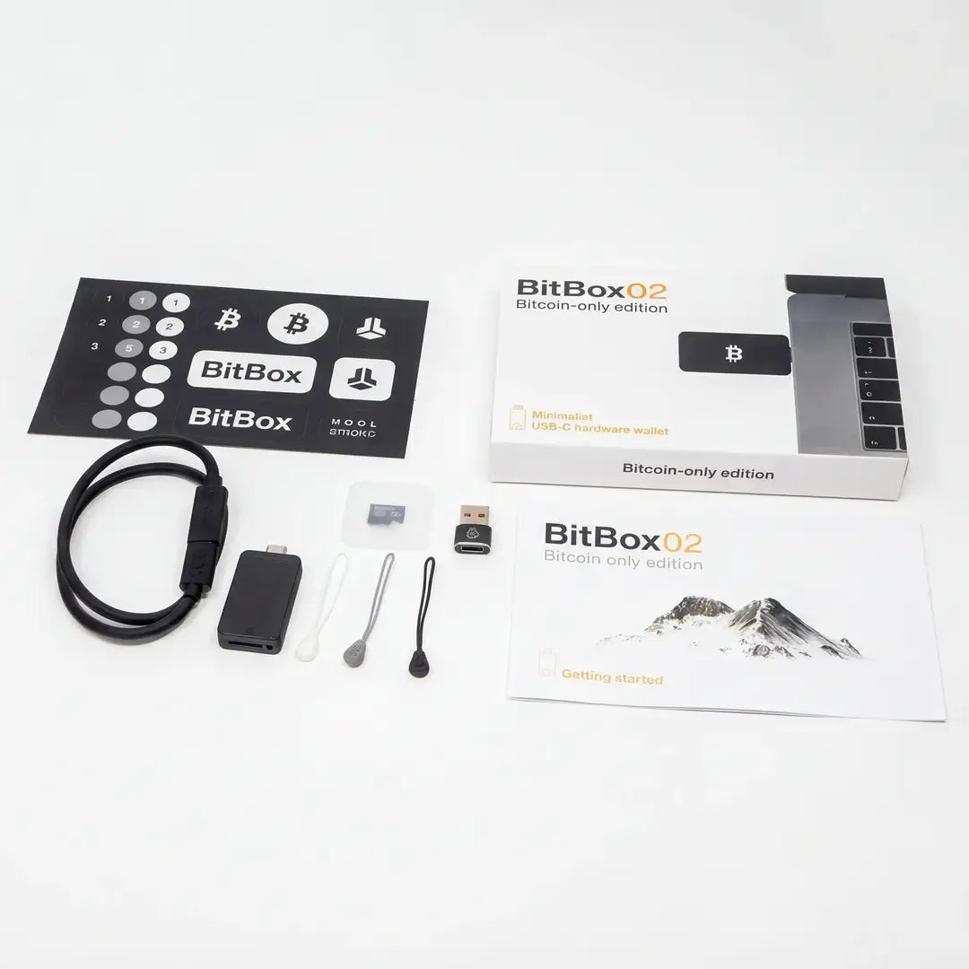 BitBox02 และการ์ด microSD