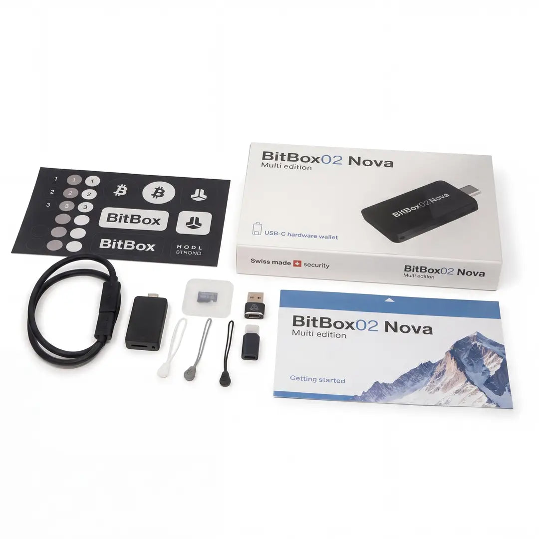 BitBox02 Nova รุ่น Multi สี Polar White