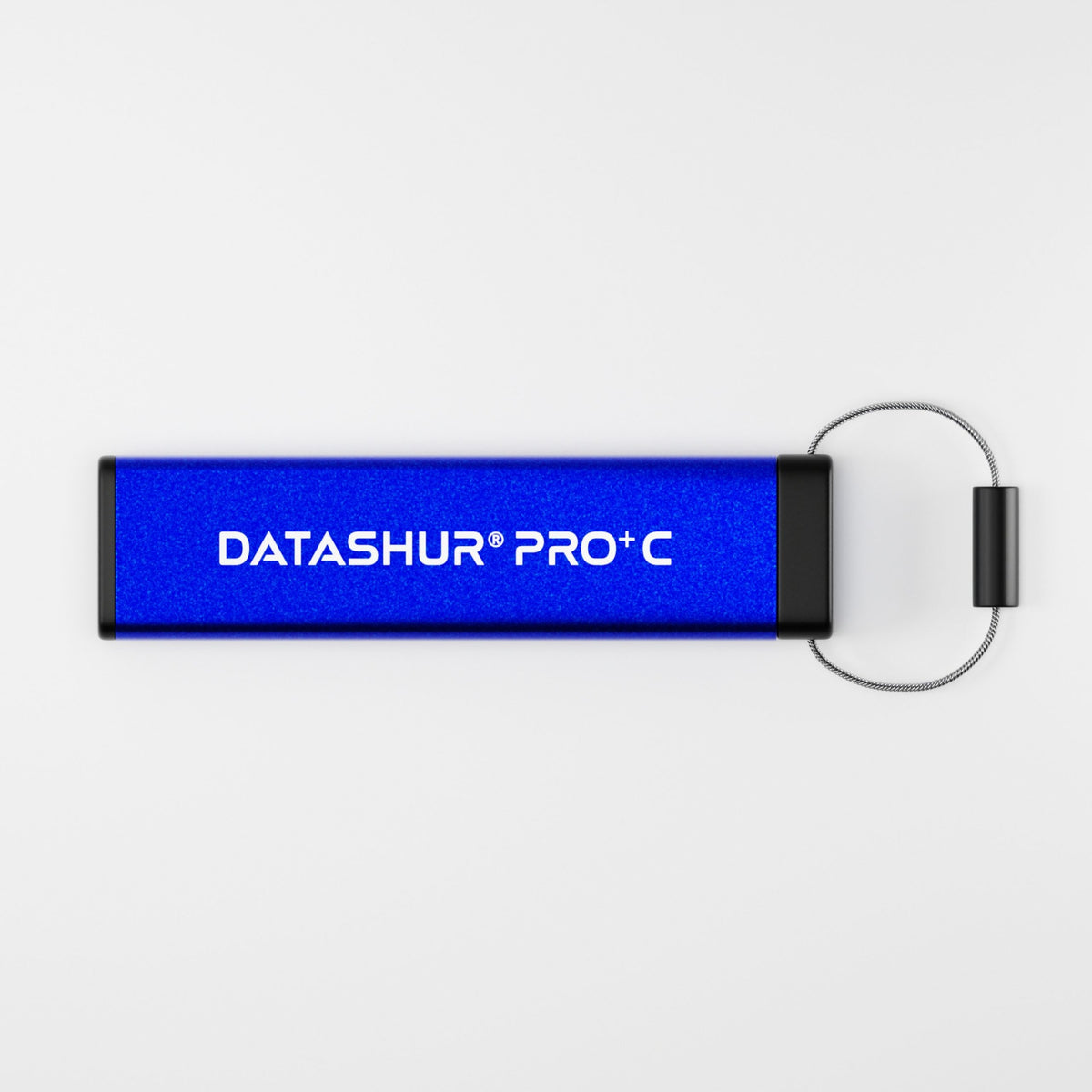 iStorage datAshur PRO+C สวมปลอก พร้อมห่วงพวงกุญแจ