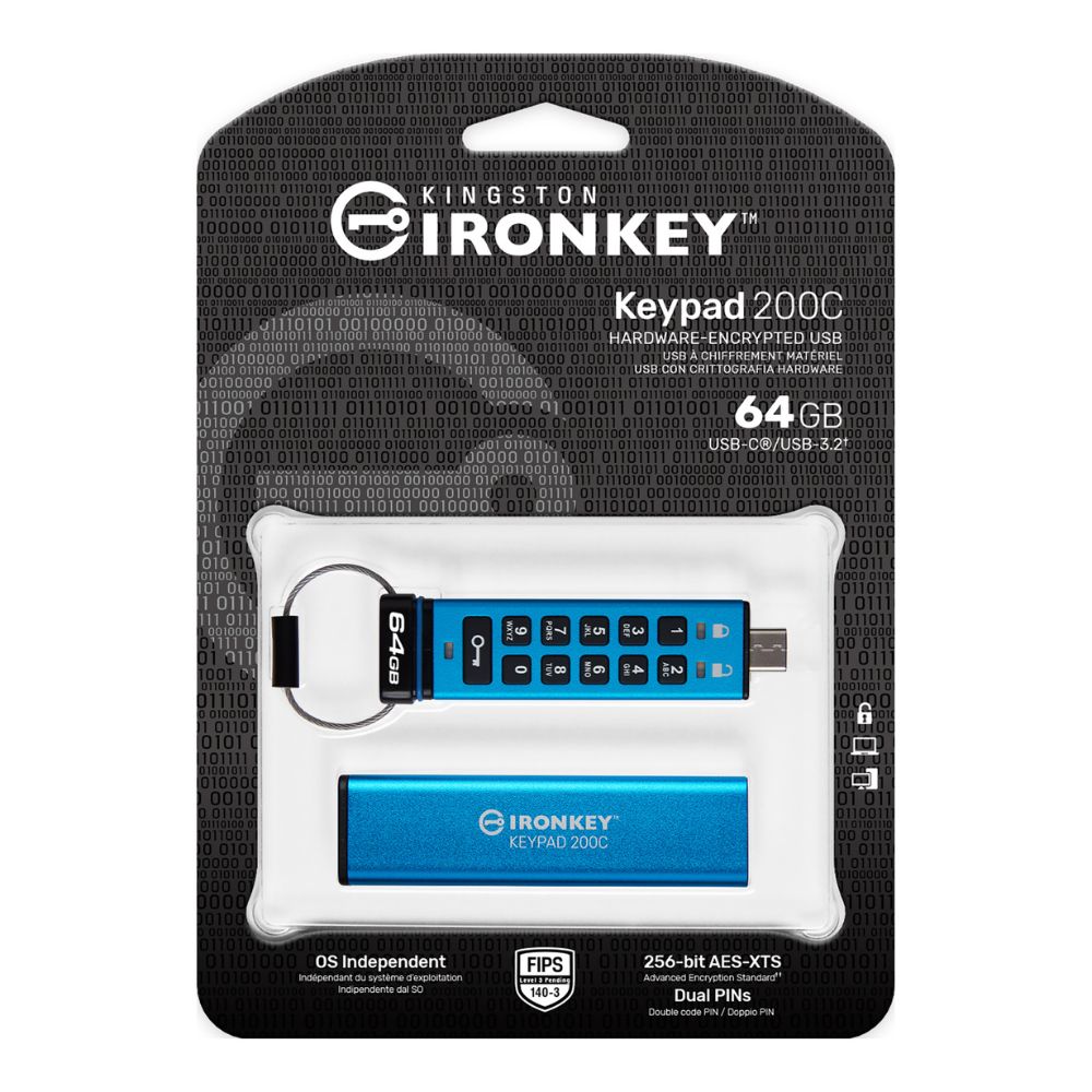 Kingston IronKey Keypad 200C – view 2