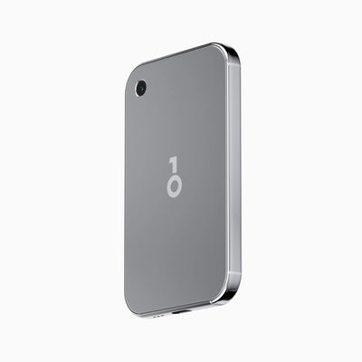 OneKey Pro 2 Glacier Silver back view - SIAMBC Thailand