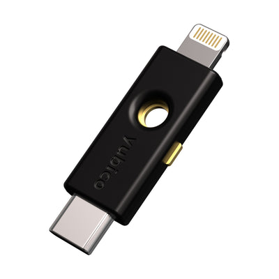 YubiKey 5Ci FIPS กุญแจความปลอดภัย มุมเอียง