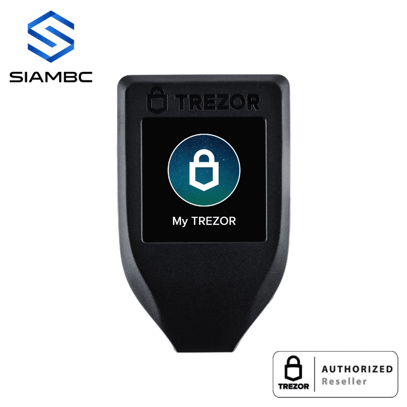 Trezor Model T กระเป๋า Bitcoin - Authorised Reseller  (ตัวแทนจำหน่ายอย่างเป็นทางการ) - Siambc - ตัวแทนจำหน่าย Ledger Trezor  Safepal Hardware Wallet