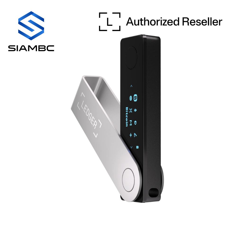 ledger nano x Archives - SIAMBC - ตัวแทนจำหน่าย Ledger YubiKey Trezor  SafePal Hardware Wallet