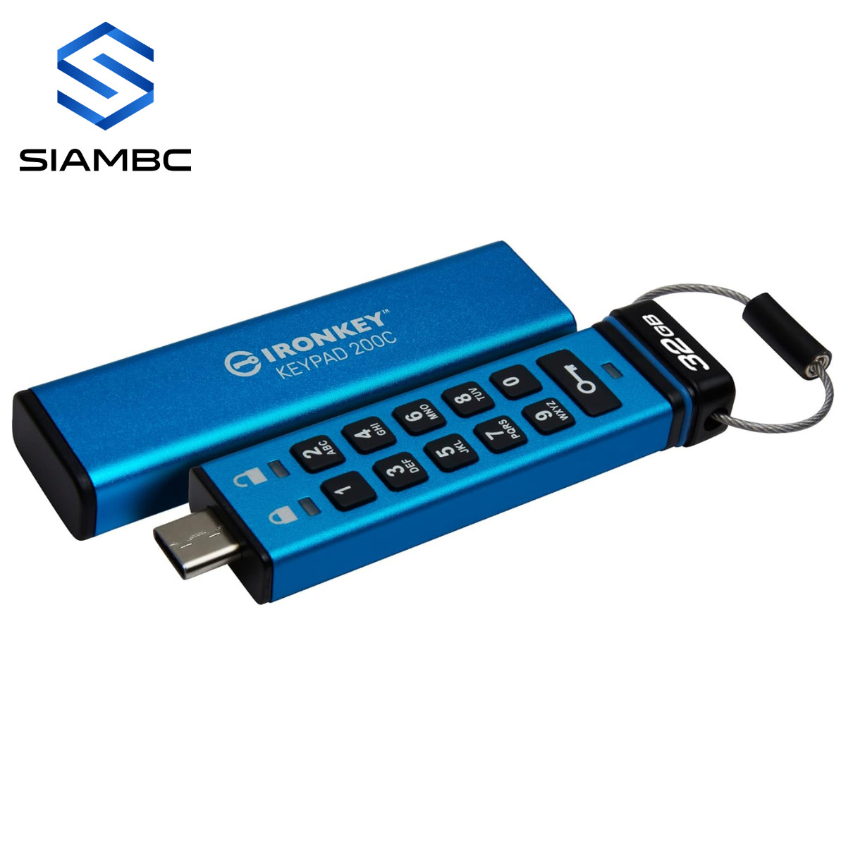 Kingston IronKey Keypad 200C 32GB (USB-C) Encrypted USB